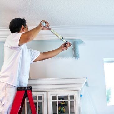 Colour consultation and painting process by Byron Painting Co, Barrie Ontario
